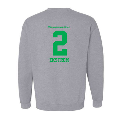 Marshall - NCAA Women's Soccer : Kajsa Ekstrom - Crewneck Sweatshirt