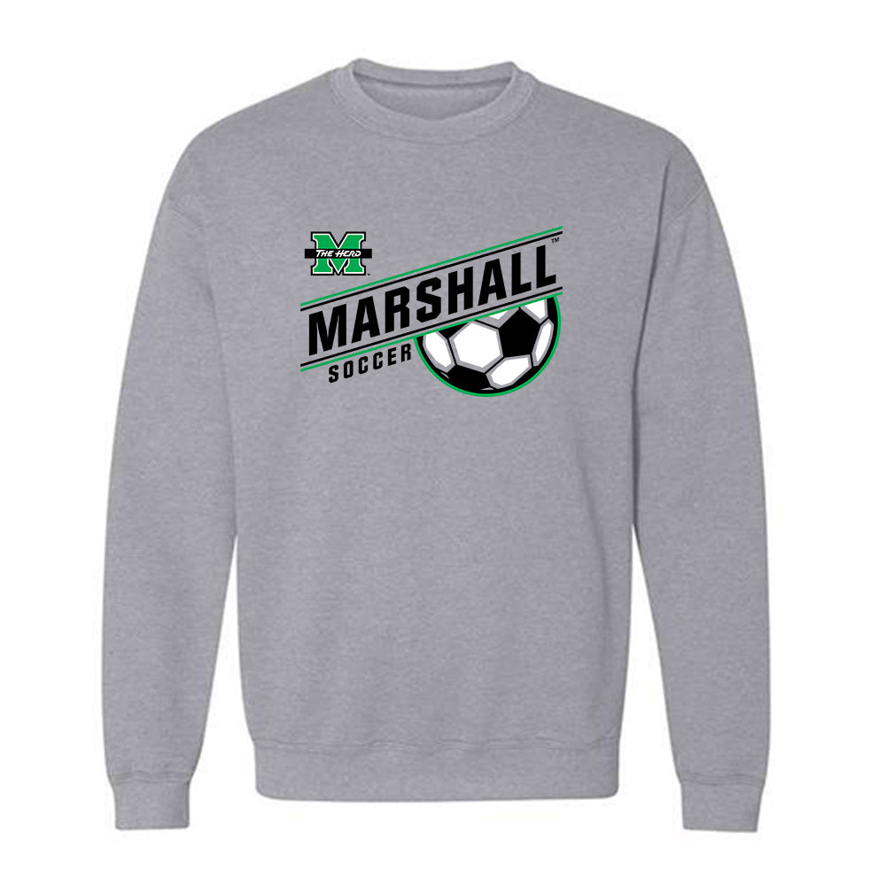 Marshall - NCAA Women's Soccer : Cameron Dye - Sport Grey Crewneck Sweatshirt