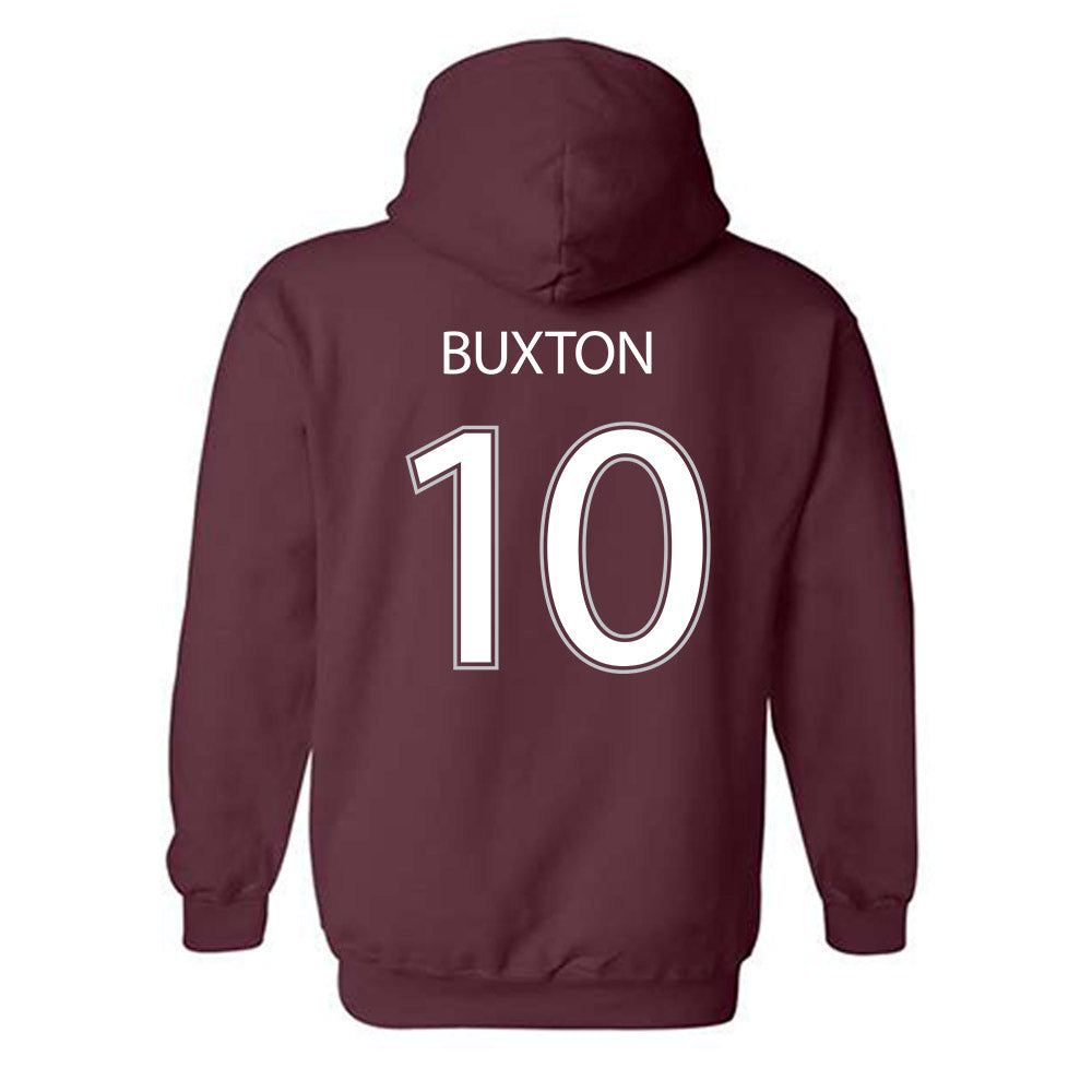Mississippi State - NCAA Women's Soccer : Alivia Buxton - Sports Shersey Hooded Sweatshirt-1