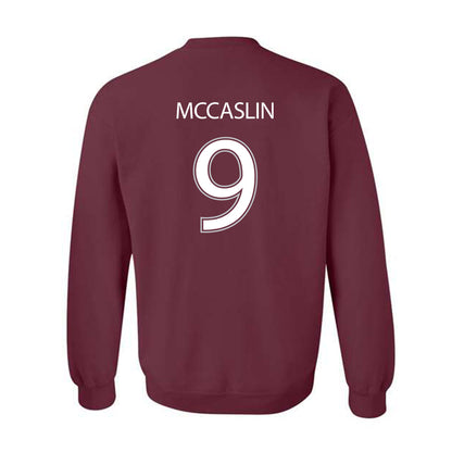 Mississippi State - NCAA Women's Soccer : Gabrielle Mccaslin - Sports Shersey Crewneck Sweatshirt-1