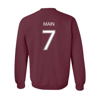 Mississippi State - NCAA Women's Soccer : Zoe Main - Sports Shersey Crewneck Sweatshirt-1