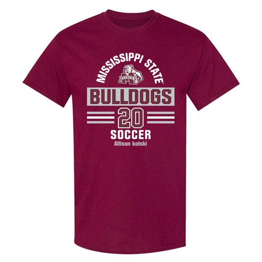 Mississippi State - NCAA Women's Soccer : Allison kolski - Classic Fashion Shersey T-Shirt