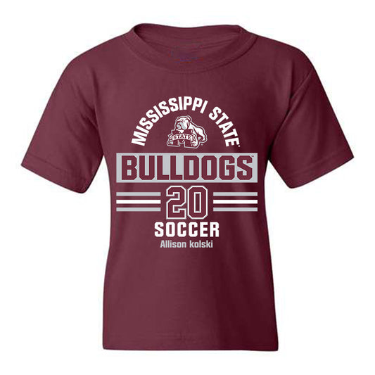 Mississippi State - NCAA Women's Soccer : Allison kolski - Classic Fashion Shersey Youth T-Shirt