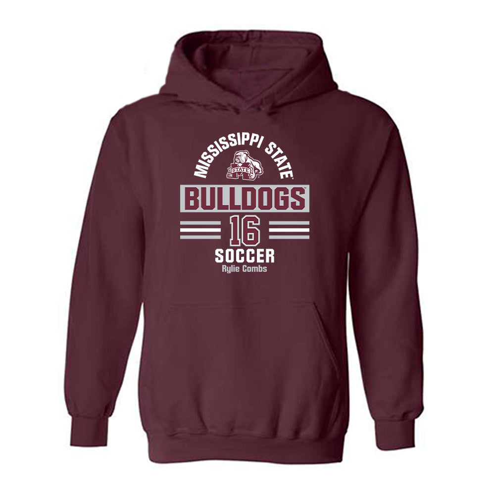 Mississippi State - NCAA Women's Soccer : Rylie Combs - Classic Fashion Shersey Hooded Sweatshirt