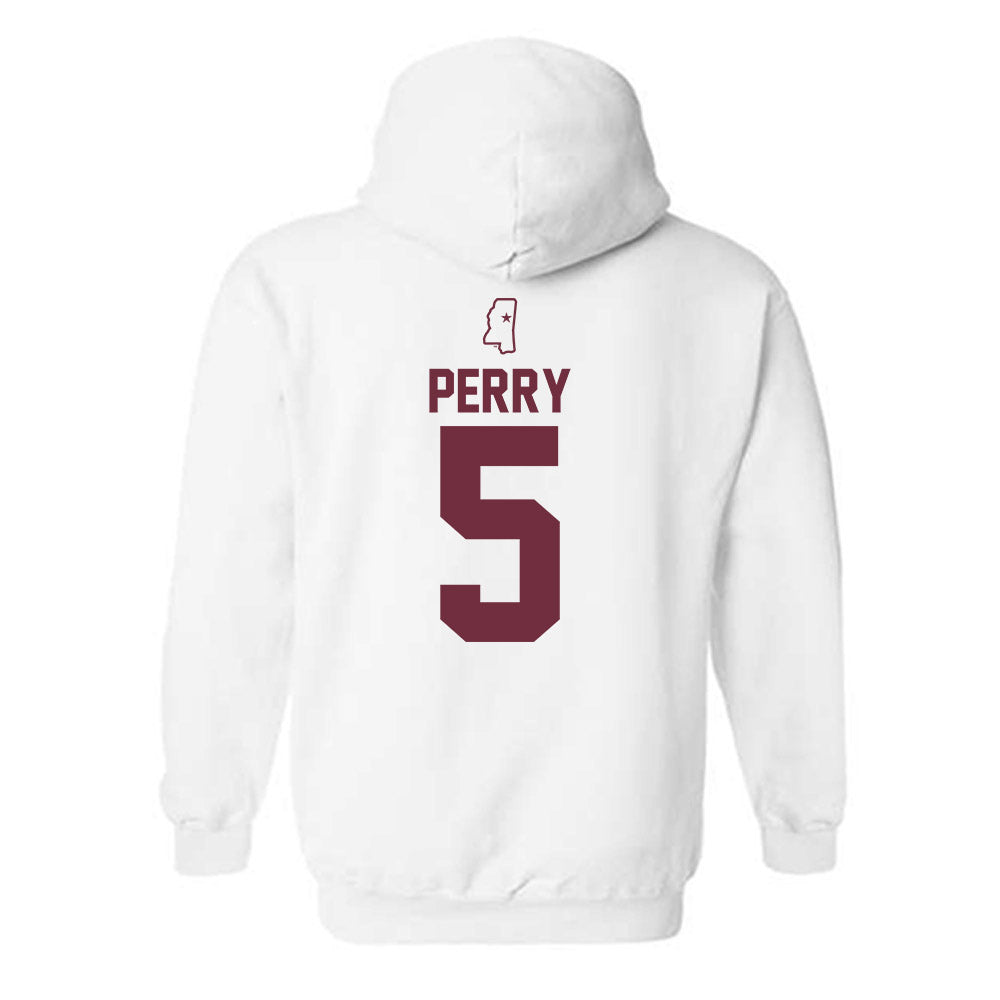 Mississippi State - NCAA Women's Soccer : ally perry - Replica Shersey Hooded Sweatshirt-1