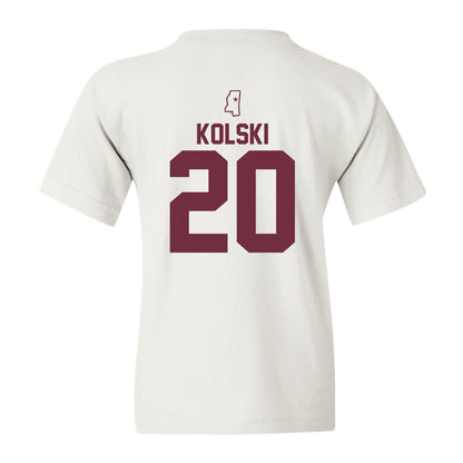 Mississippi State - NCAA Women's Soccer : Allison kolski - Replica Shersey Youth T-Shirt