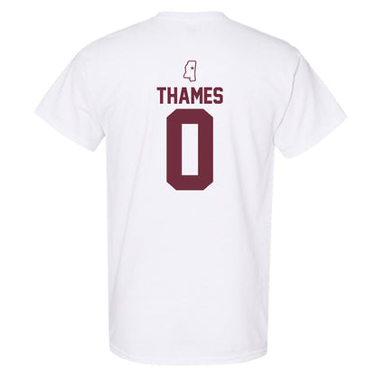 Mississippi State - NCAA Women's Soccer : Taylor Thames - Replica Shersey T-Shirt-1