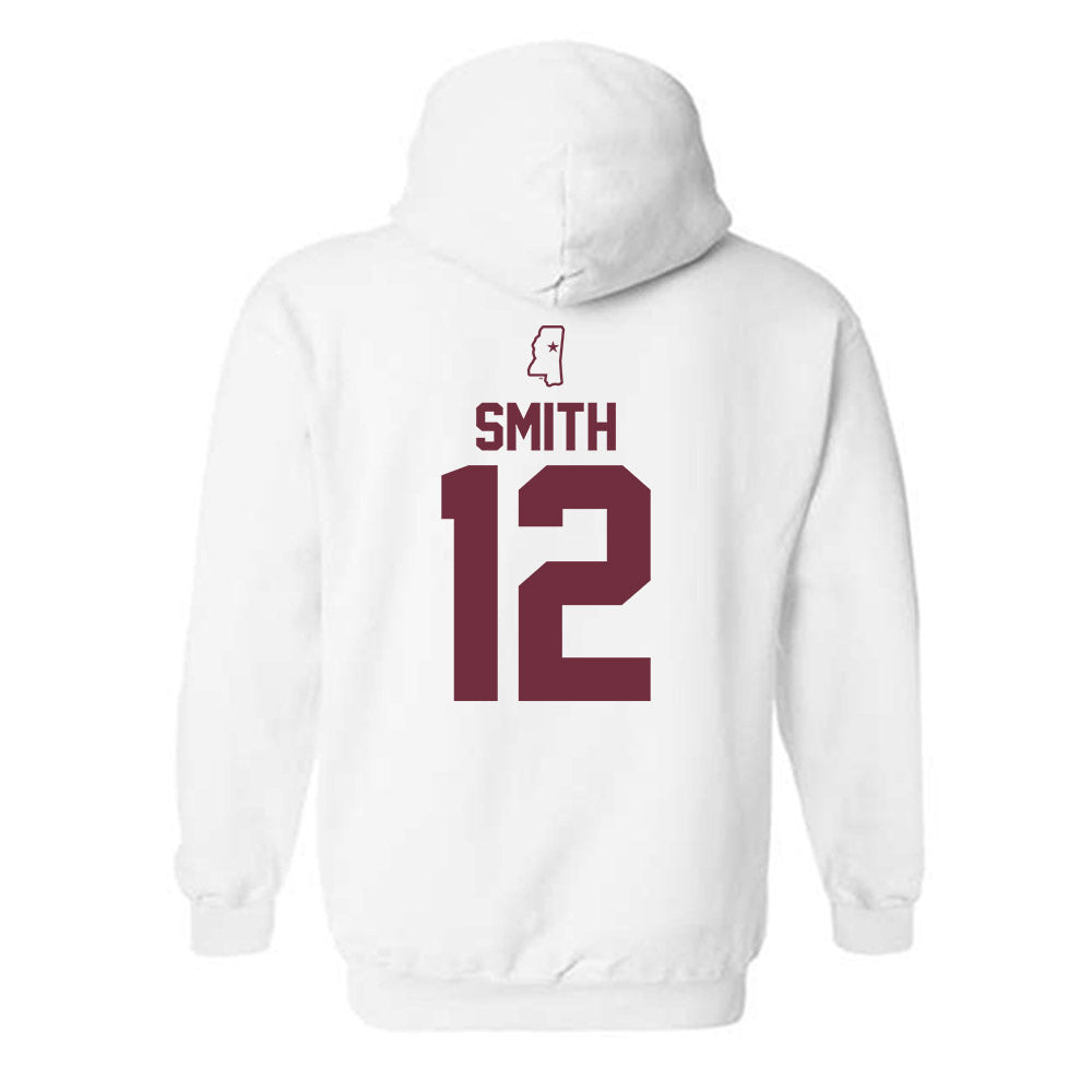 Mississippi State - NCAA Women's Soccer : Kaylie Smith - Replica Shersey Hooded Sweatshirt-1