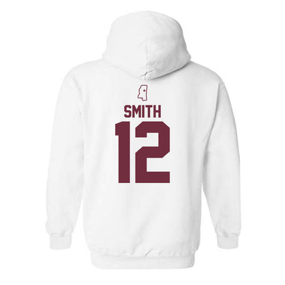Mississippi State - NCAA Women's Soccer : Kaylie Smith - Replica Shersey Hooded Sweatshirt-1