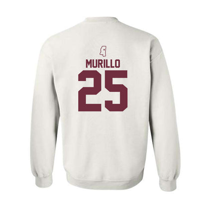 Mississippi State - NCAA Women's Soccer : Laila Murillo - Replica Shersey Crewneck Sweatshirt-1