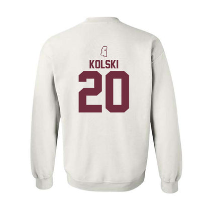 Mississippi State - NCAA Women's Soccer : Allison kolski - Replica Shersey Crewneck Sweatshirt