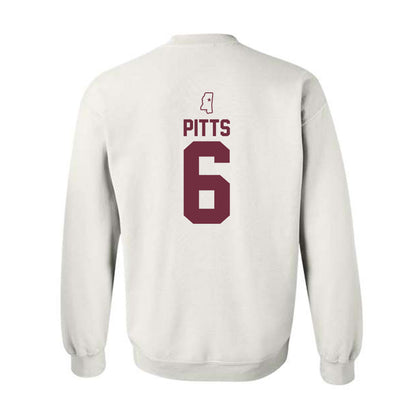 Mississippi State - NCAA Women's Soccer : Ellie Pitts - Replica Shersey Crewneck Sweatshirt-1