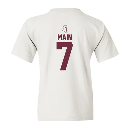 Mississippi State - NCAA Women's Soccer : Zoe Main - Replica Shersey Youth T-Shirt-1