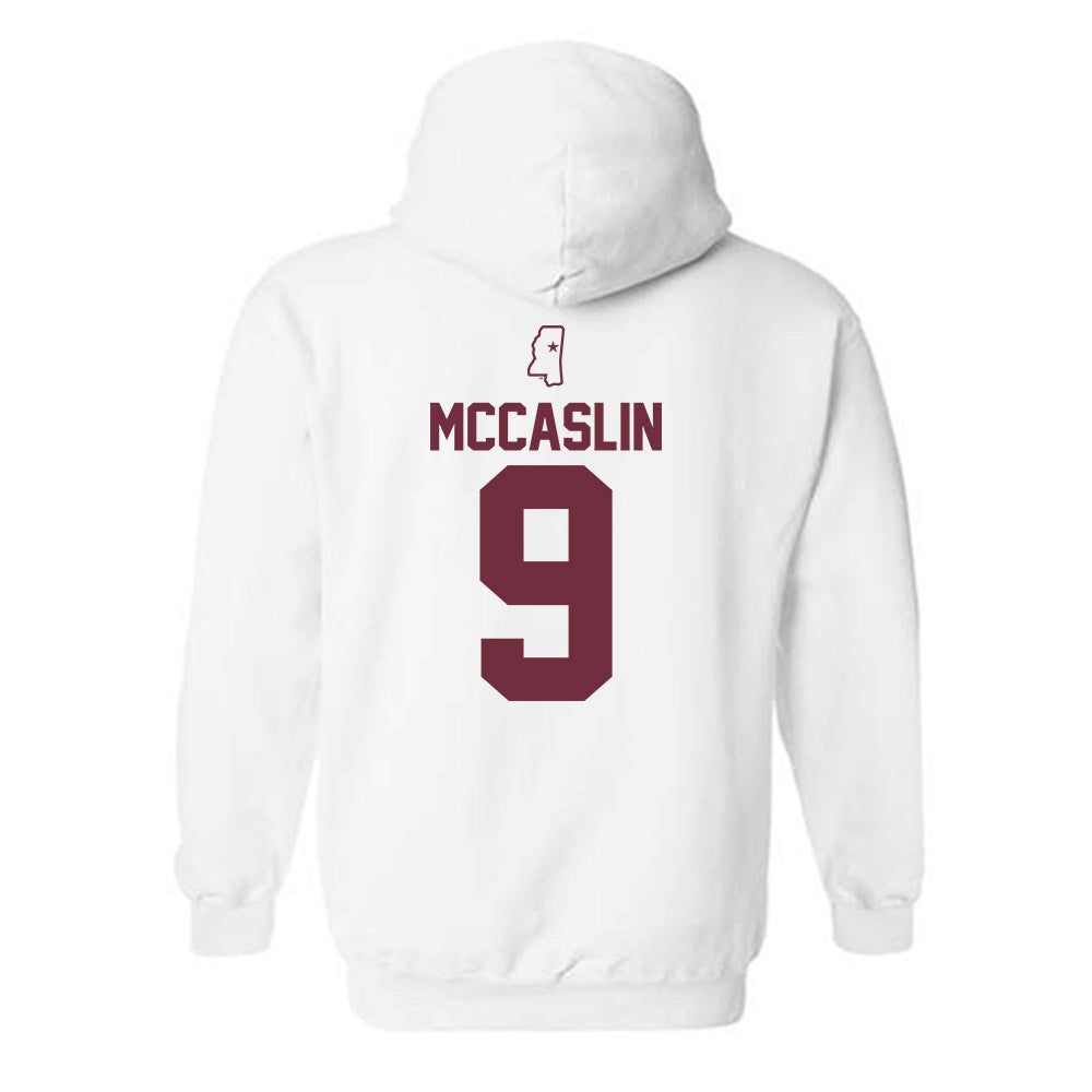 Mississippi State - NCAA Women's Soccer : Gabrielle Mccaslin - Replica Shersey Hooded Sweatshirt-1