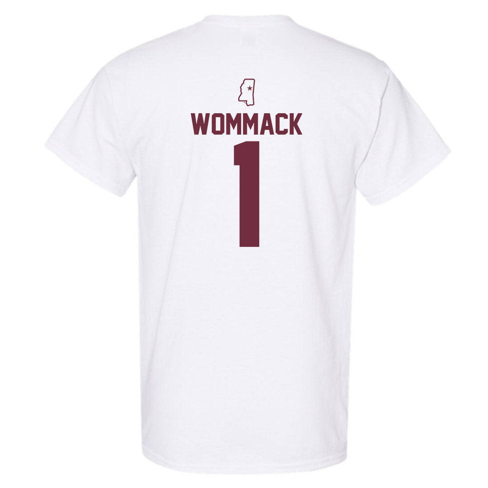 Mississippi State - NCAA Women's Soccer : Sarah Wommack - Replica Shersey T-Shirt-1