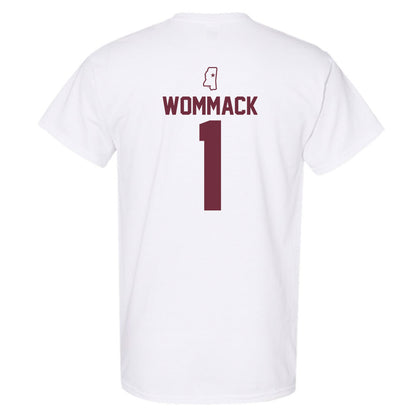Mississippi State - NCAA Women's Soccer : Sarah Wommack - Replica Shersey T-Shirt-1