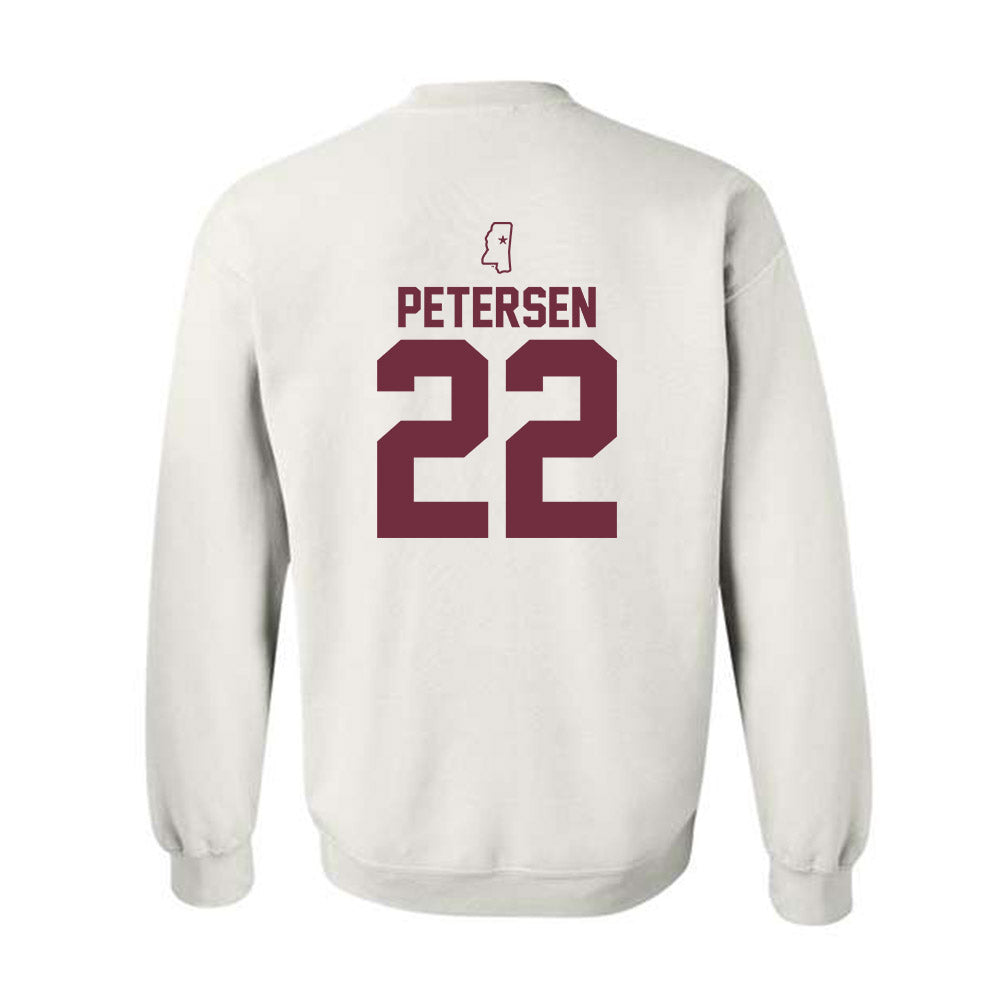 Mississippi State - NCAA Women's Soccer : Ella Petersen - Replica Shersey Crewneck Sweatshirt-1