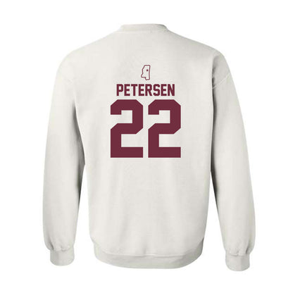 Mississippi State - NCAA Women's Soccer : Ella Petersen - Replica Shersey Crewneck Sweatshirt-1