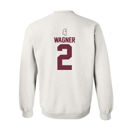 Mississippi State - NCAA Women's Soccer : Chelsea Wagner - Replica Shersey Crewneck Sweatshirt-1
