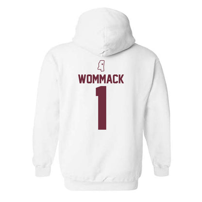 Mississippi State - NCAA Women's Soccer : Sarah Wommack - Replica Shersey Hooded Sweatshirt-1