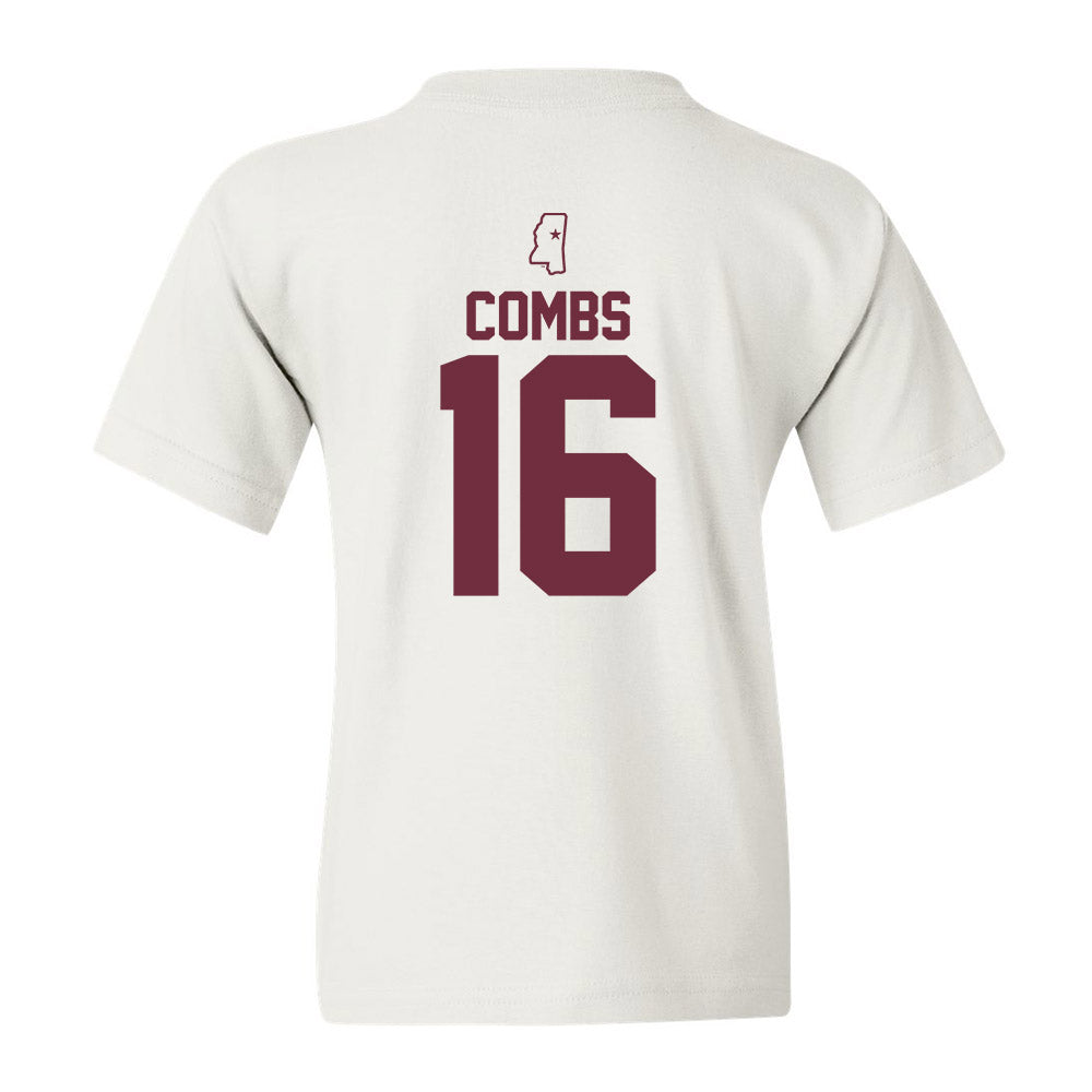 Mississippi State - NCAA Women's Soccer : Rylie Combs - Replica Shersey Youth T-Shirt