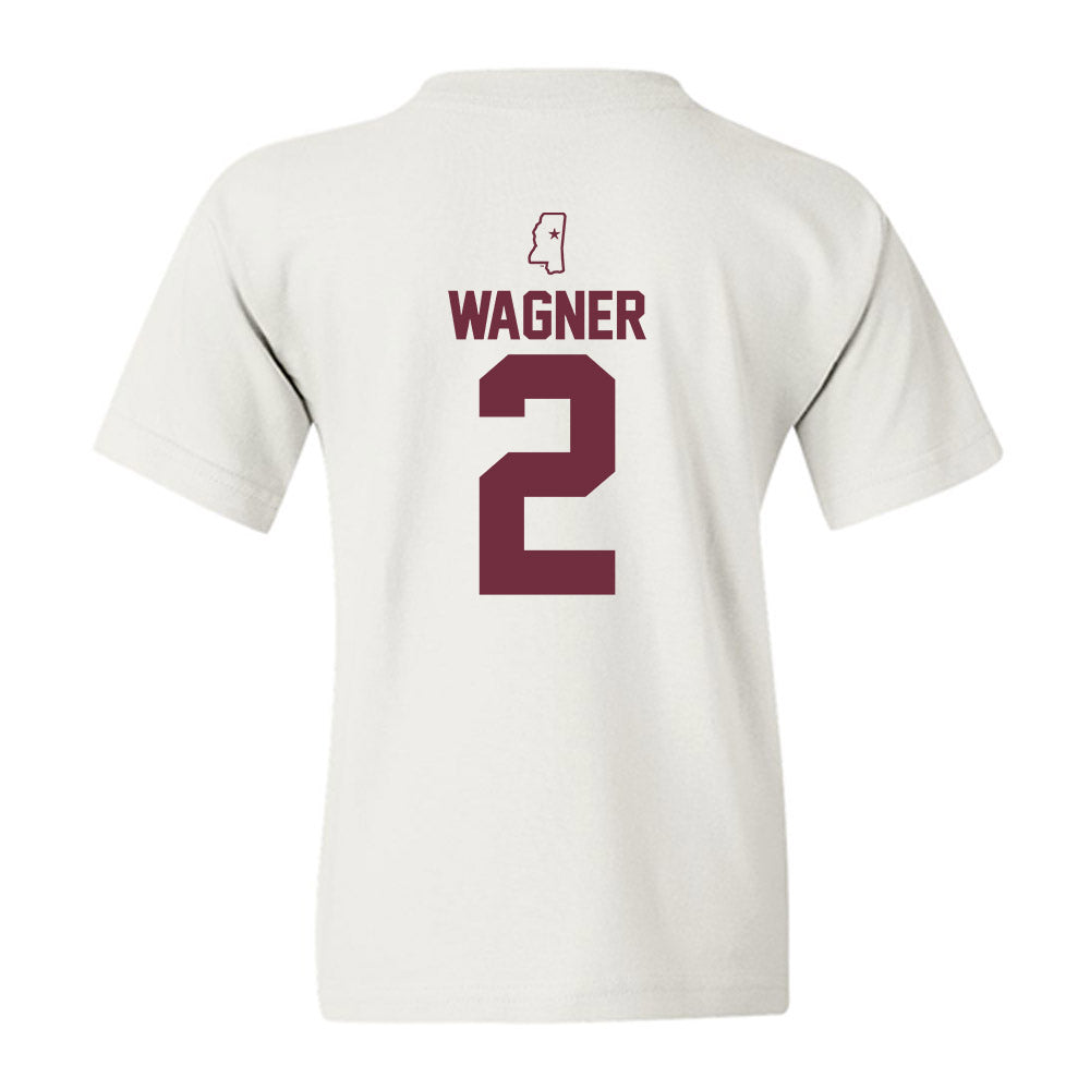Mississippi State - NCAA Women's Soccer : Chelsea Wagner - Replica Shersey Youth T-Shirt-1