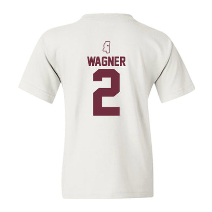 Mississippi State - NCAA Women's Soccer : Chelsea Wagner - Replica Shersey Youth T-Shirt-1