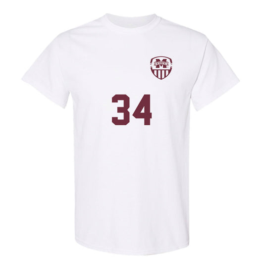Mississippi State - NCAA Women's Soccer : Naila Schoefberger - Replica Shersey T-Shirt-0