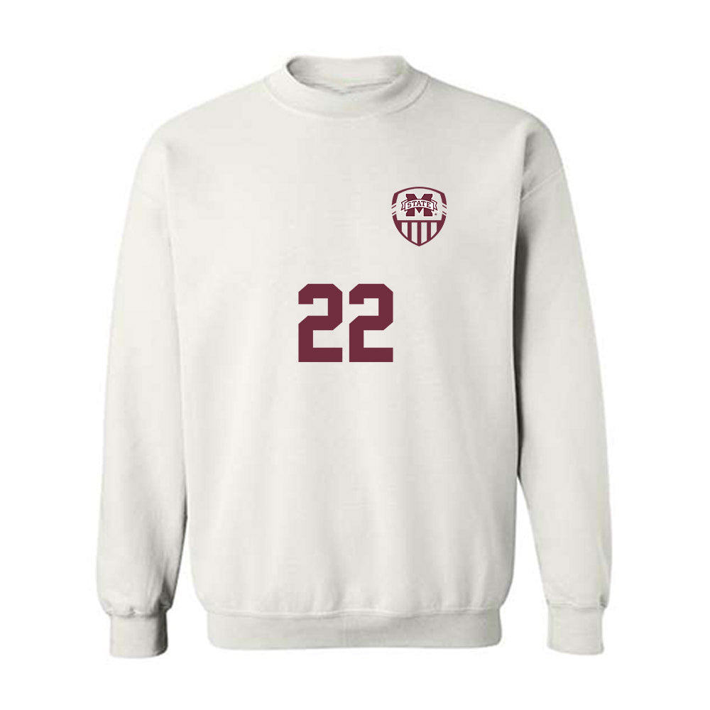 Mississippi State - NCAA Women's Soccer : Ella Petersen - Replica Shersey Crewneck Sweatshirt-0