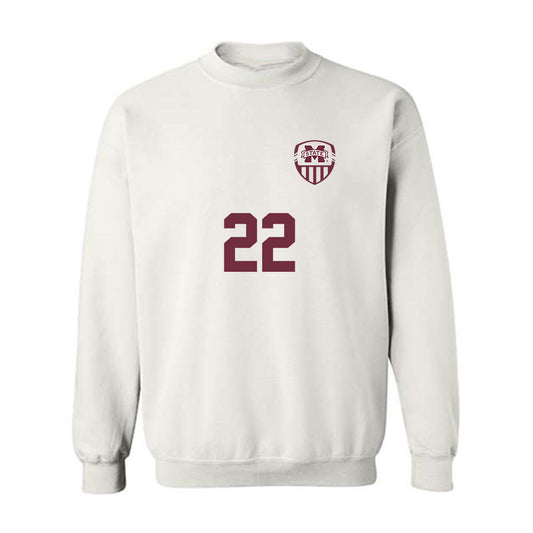 Mississippi State - NCAA Women's Soccer : Ella Petersen - Replica Shersey Crewneck Sweatshirt-0