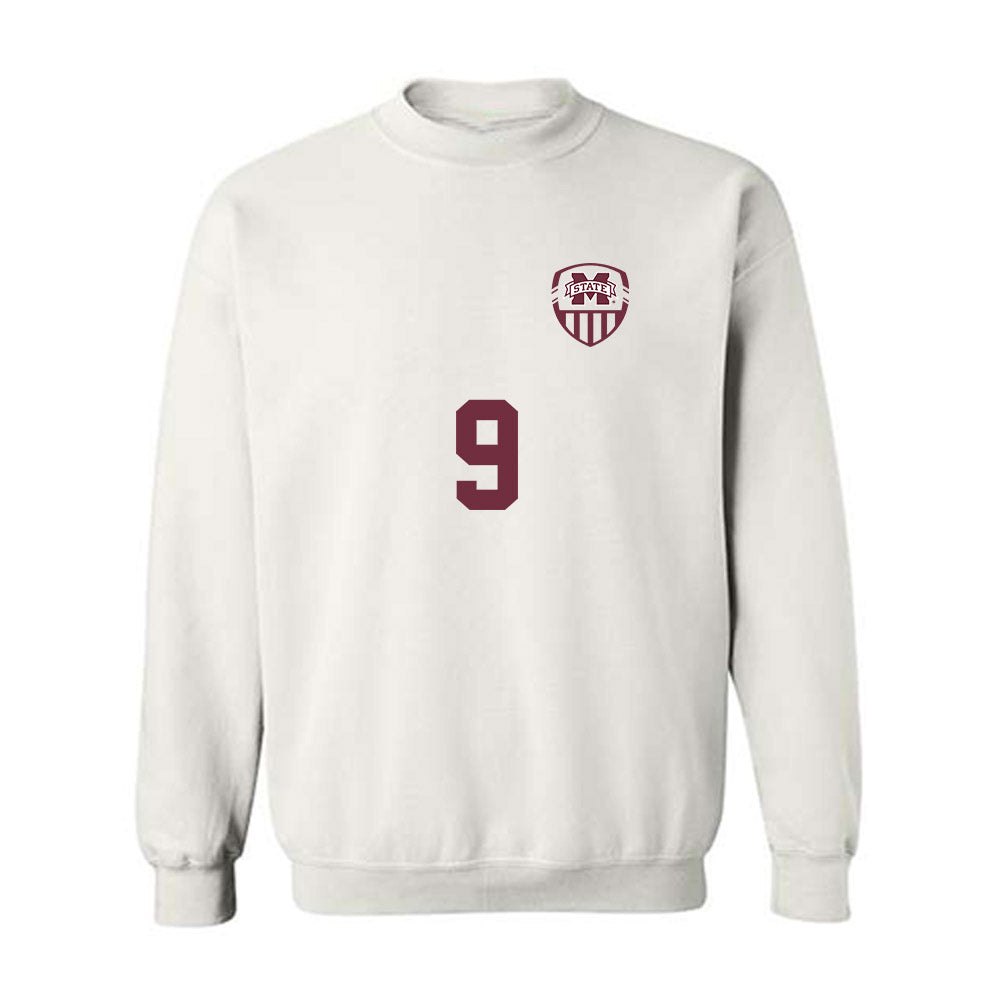 Mississippi State - NCAA Women's Soccer : Gabrielle Mccaslin - Replica Shersey Crewneck Sweatshirt-0