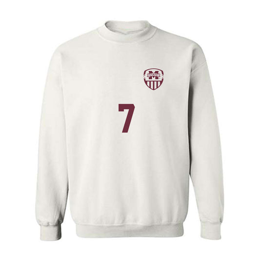 Mississippi State - NCAA Women's Soccer : Zoe Main - Replica Shersey Crewneck Sweatshirt-0