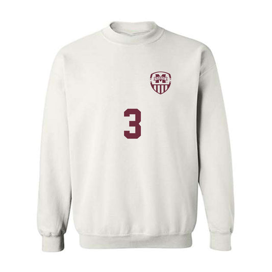 Mississippi State - NCAA Women's Soccer : Kyra Taylor - Replica Shersey Crewneck Sweatshirt-0