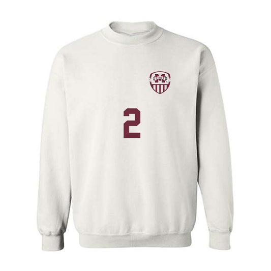 Mississippi State - NCAA Women's Soccer : Chelsea Wagner - Replica Shersey Crewneck Sweatshirt-0