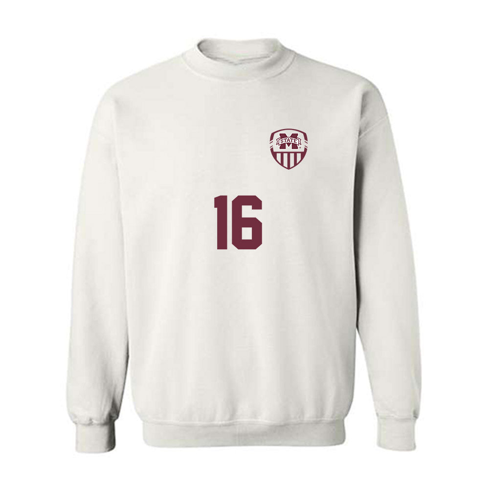 Mississippi State - NCAA Women's Soccer : Rylie Combs - Replica Shersey Crewneck Sweatshirt