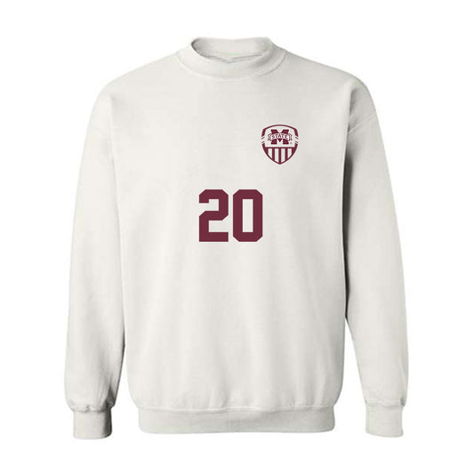 Mississippi State - NCAA Women's Soccer : Allison kolski - Replica Shersey Crewneck Sweatshirt