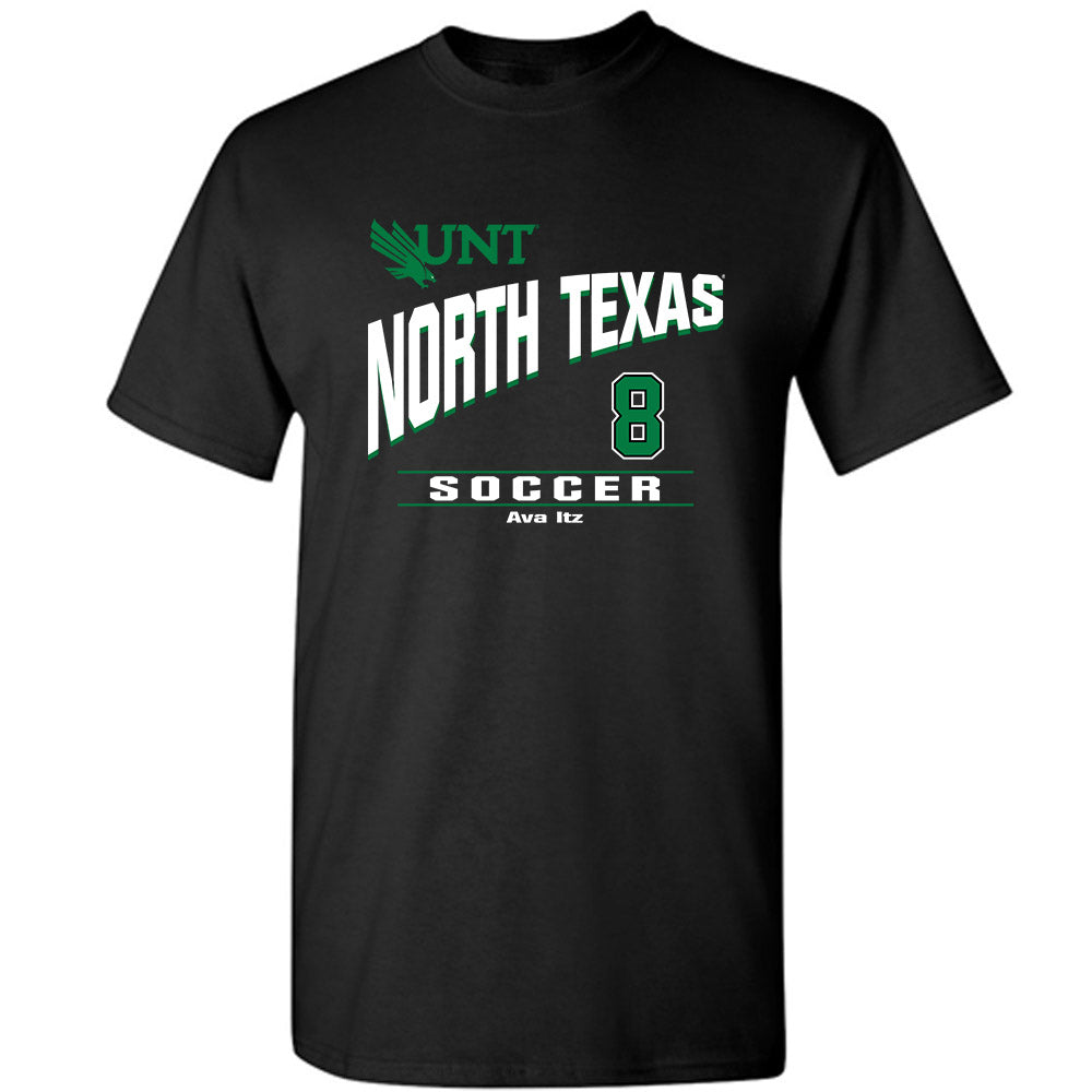 North Texas - NCAA Women's Soccer : Ava Itz - Classic Fashion Shersey T-Shirt-0