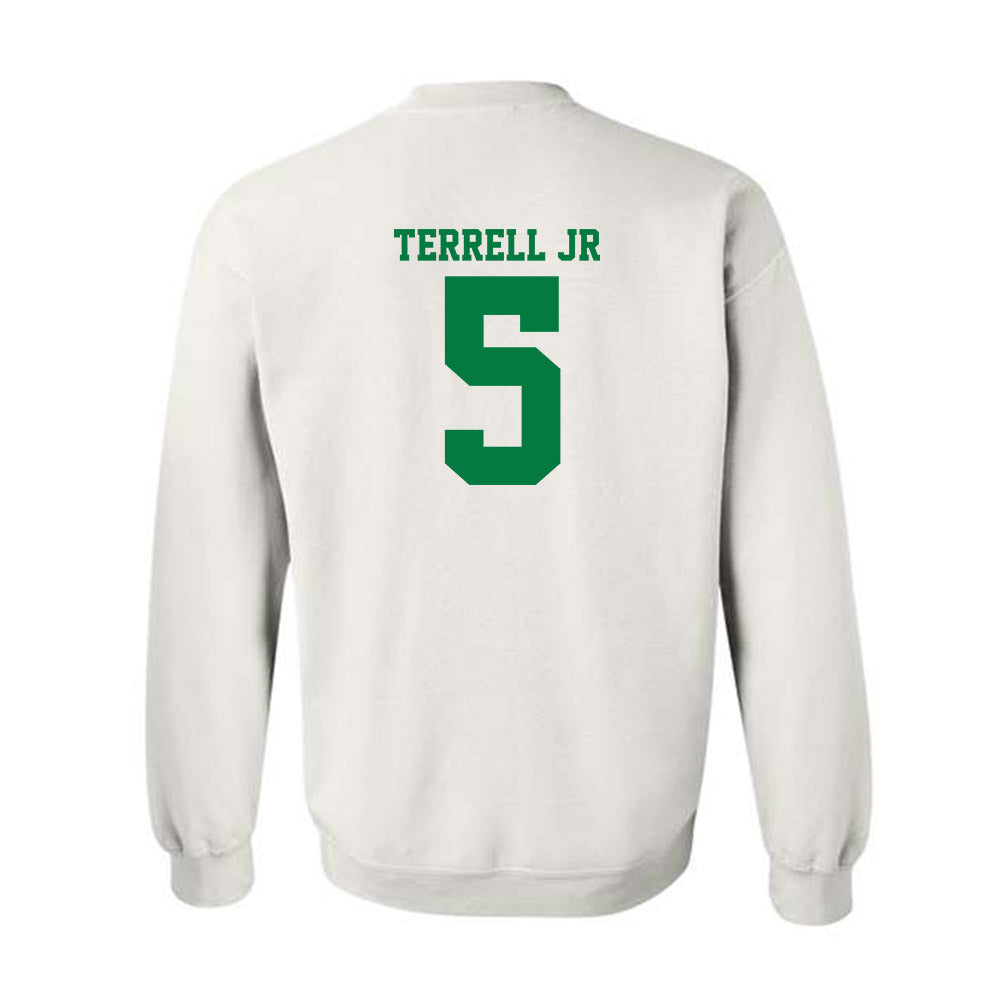 North Texas - NCAA Men's Basketball : david terrell jr - Classic Shersey Crewneck Sweatshirt-1