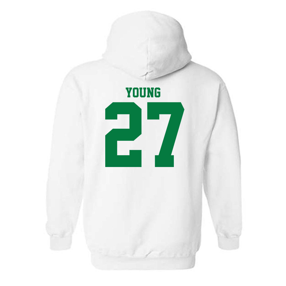 North Texas - NCAA Football : Wyatt Young - Classic Shersey Hooded Sweatshirt-1