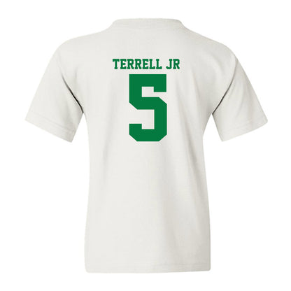 North Texas - NCAA Men's Basketball : david terrell jr - Classic Shersey Youth T-Shirt-1