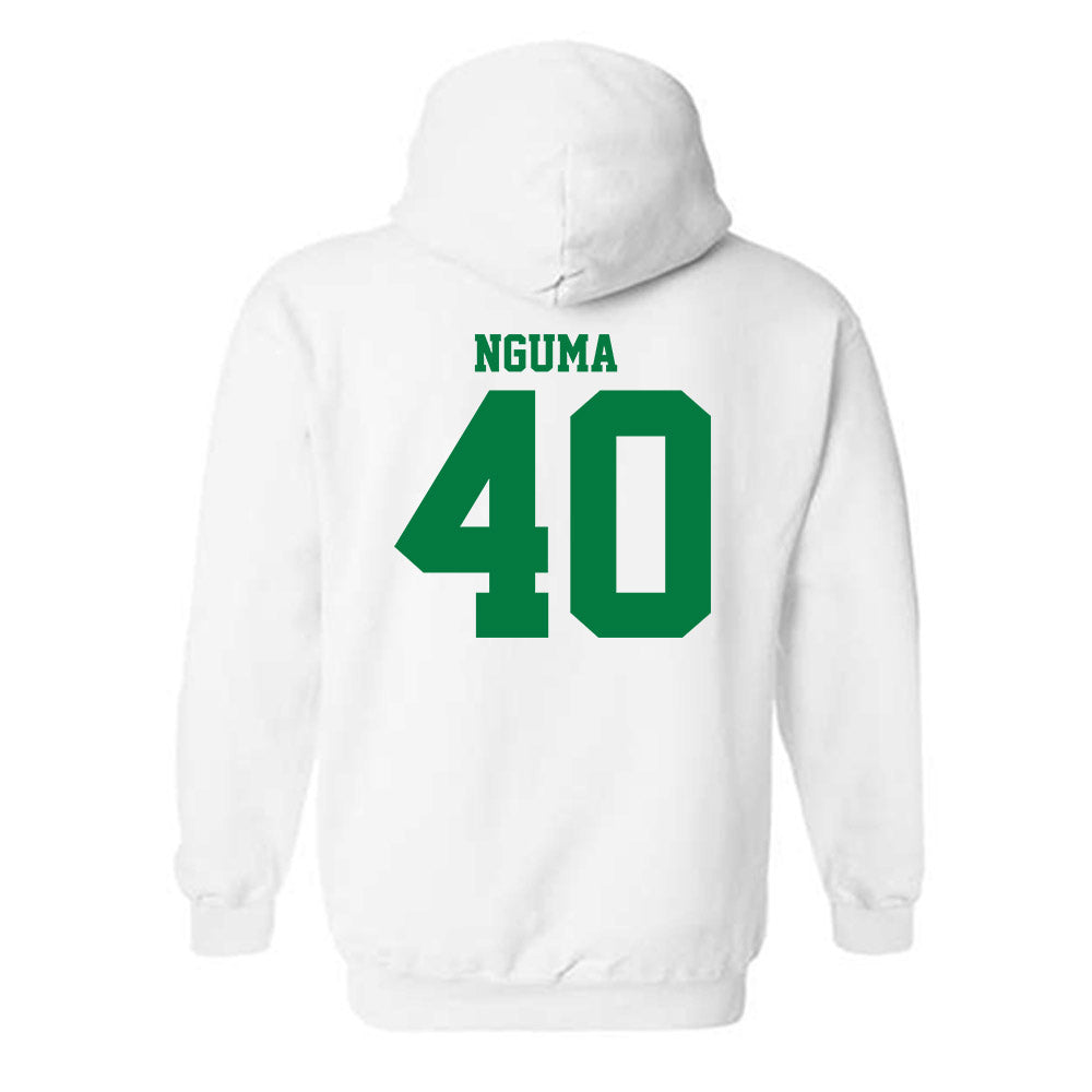 North Texas - NCAA Football : Mikaeli Nguma - Classic Shersey Hooded Sweatshirt-1