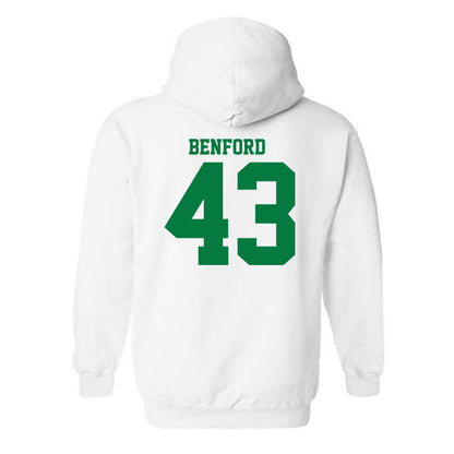 North Texas - NCAA Football : Anthony Benford - Classic Shersey Hooded Sweatshirt-1