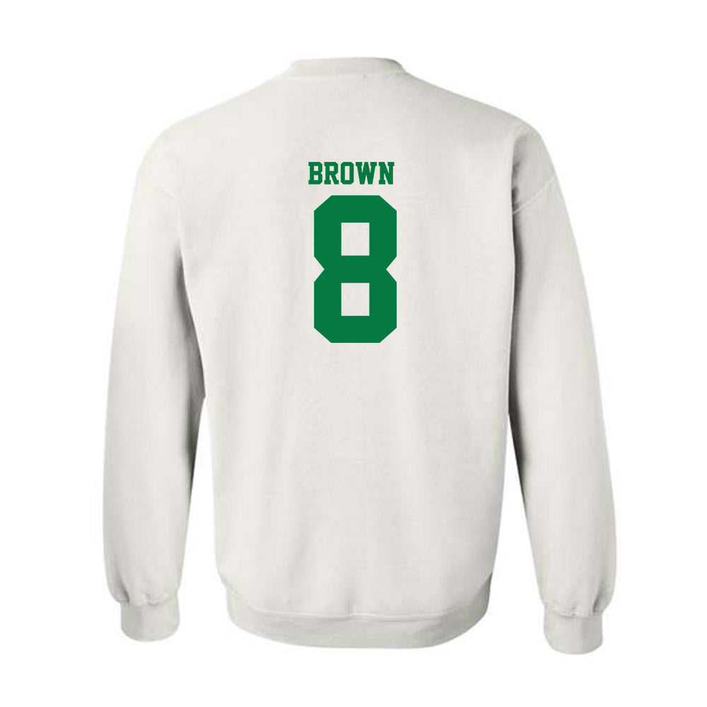 North Texas - NCAA Football : Jordan Brown - Classic Shersey Crewneck Sweatshirt-1