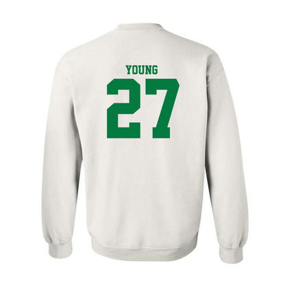 North Texas - NCAA Football : Wyatt Young - Classic Shersey Crewneck Sweatshirt-1