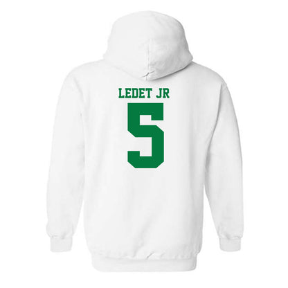 North Texas - NCAA Football : Quincy Ledet Jr - Classic Shersey Hooded Sweatshirt-1