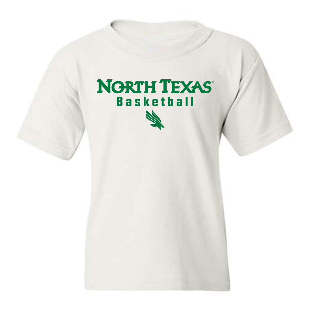 North Texas - NCAA Men's Basketball : david terrell jr - Classic Shersey Youth T-Shirt-0
