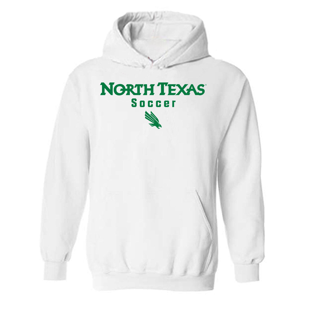 North Texas - NCAA Women's Soccer : Rachel Roebuck - Classic Shersey Hooded Sweatshirt-0