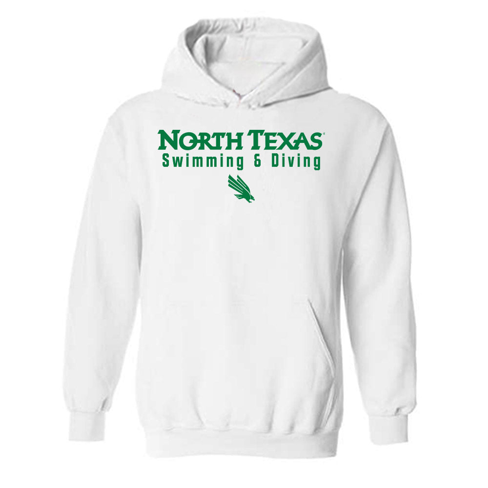 North Texas - NCAA Women's Swimming & Diving : Valeria Hernandez Meza - Classic Shersey Hooded Sweatshirt-0