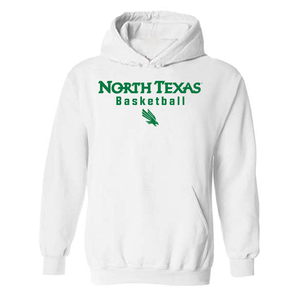 North Texas - NCAA Men's Basketball : JeShawn Stevenson - Classic Shersey Hooded Sweatshirt-0