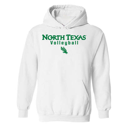 North Texas - NCAA Women's Volleyball : Lauren Wheeler - Classic Shersey Hooded Sweatshirt-0